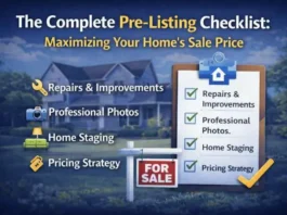 The Complete Pre-Listing Checklist Maximising Your Home’s Sale Price