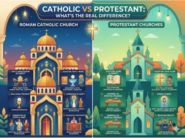 Catholic vs Protestant: What's the Real Difference?