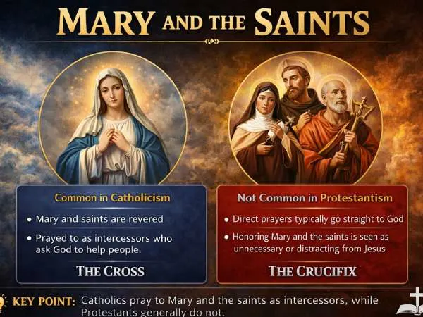 Mary and the saints in faith