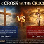 The cross vs the crucifix comparison