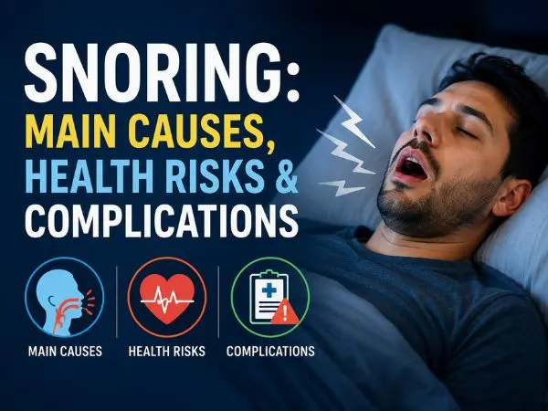 Snoring: Main Causes, Health Risks & Complications